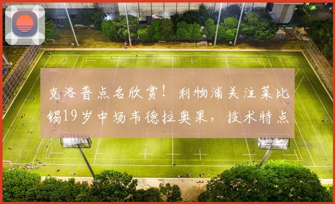 克洛普点名欣赏！利物浦关注莱比锡19岁中场韦德拉奥果，技术特点适配性解析
